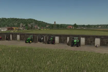 Новий Великий Гараж Big Garage PGR — Зручне Сховище Техніки у FS25 — 2