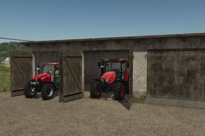 Новий Великий Гараж Big Garage PGR — Зручне Сховище Техніки у FS25 — 3