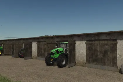 Новий Великий Гараж Big Garage PGR — Зручне Сховище Техніки у FS25 — 4