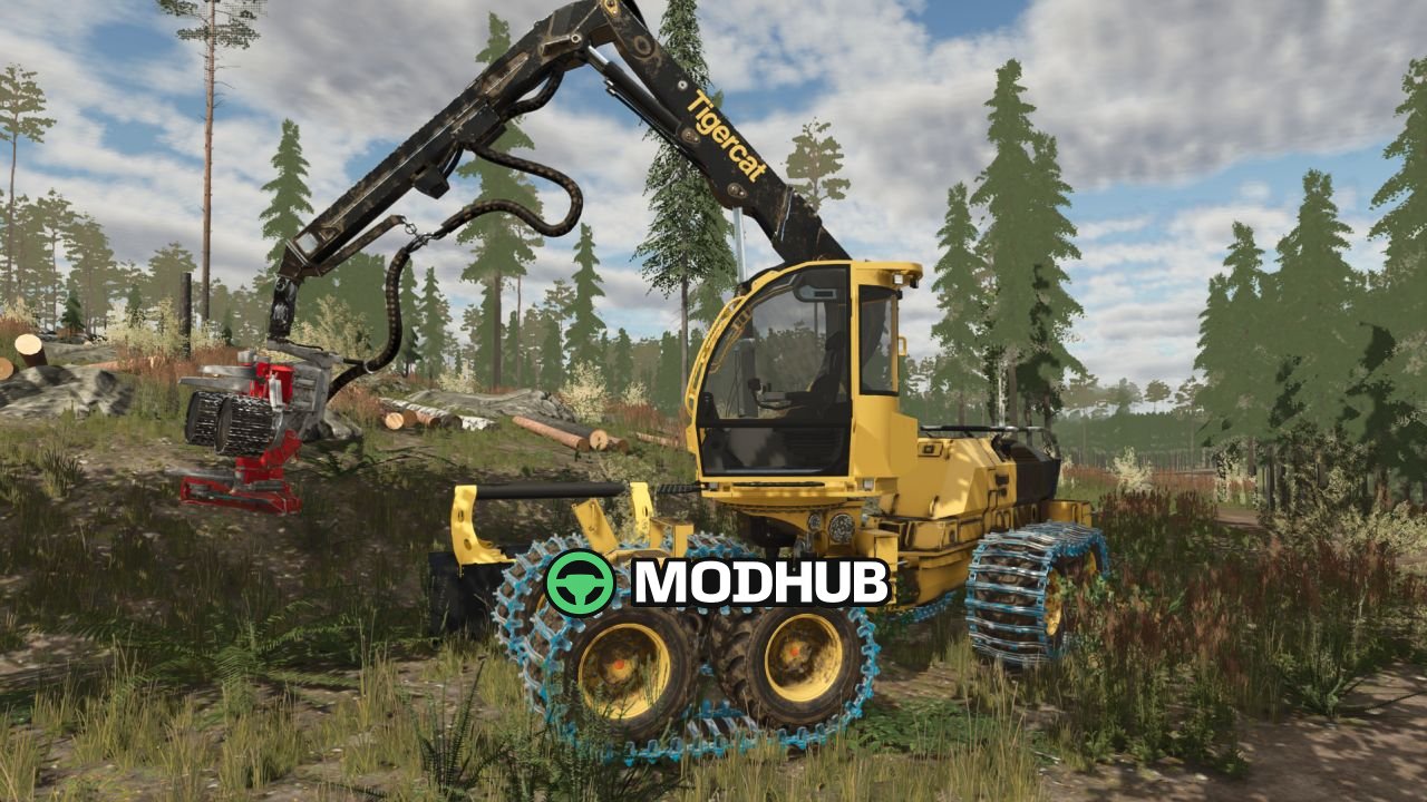 Tigercat 1165 V1.0 Harvester for FS25