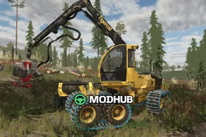Tigercat 1165 V1.0 Harvester for FS25 — 2