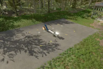 Ефективний Palletizer — Завод для Швидкого Пакування Врожаю на Піддони в FS25 — 1