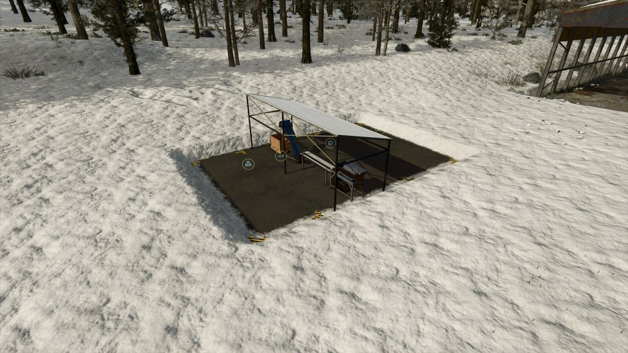 Ефективний Palletizer — Завод для Швидкого Пакування Врожаю на Піддони в FS25 - Скріншоти