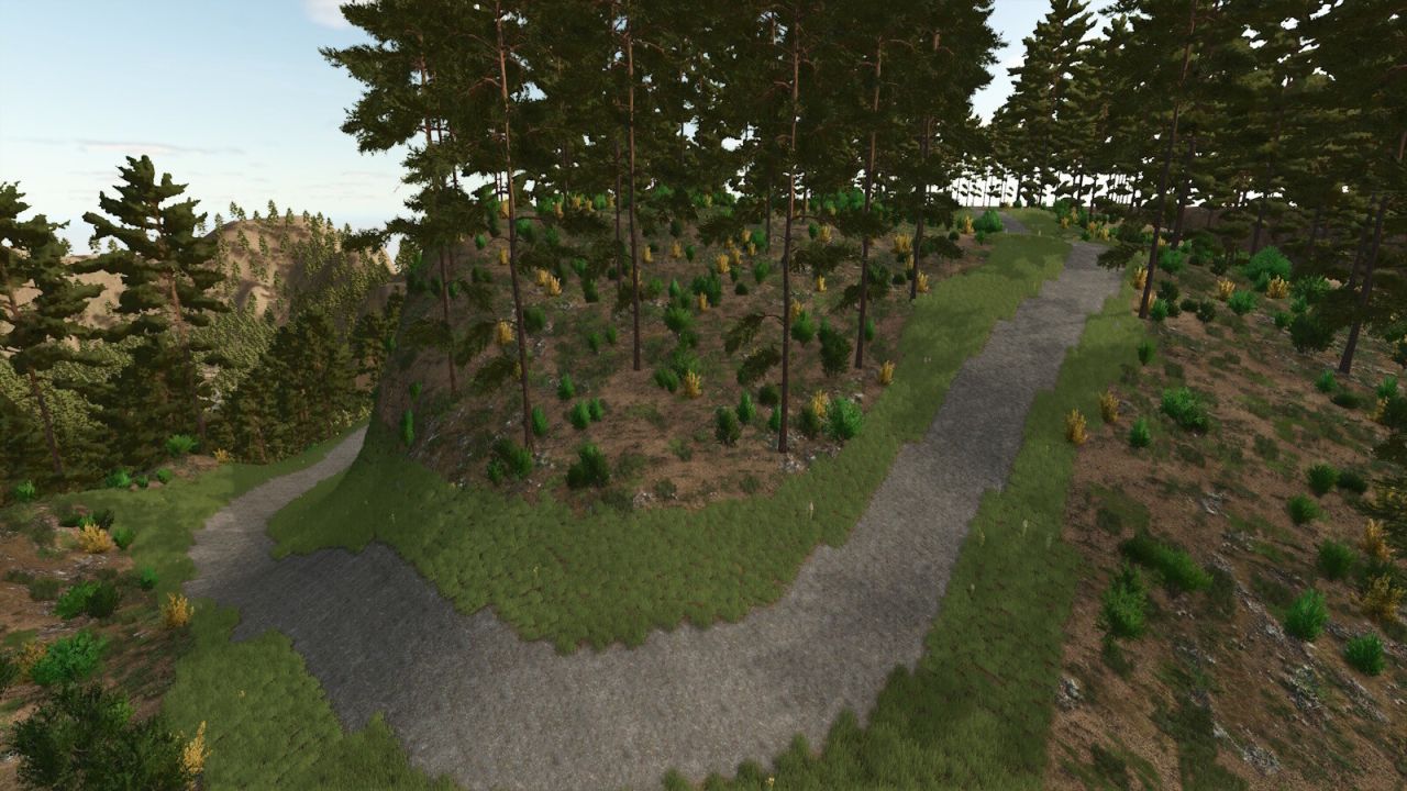 Екстремальна Карта Brown Pine Ridge для Farming Simulator 25 — Круті Схили та Лісозаготівля