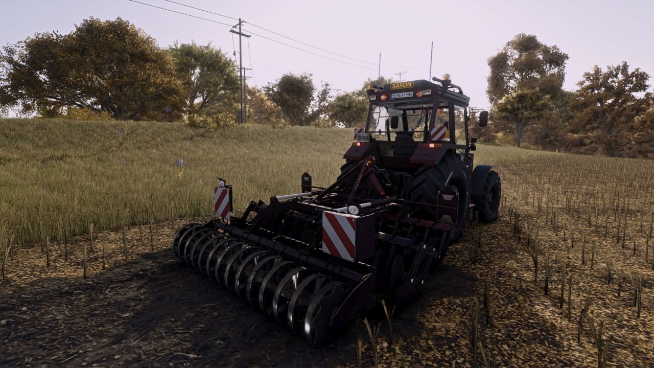 Дисковий культиватор Tümosan disc tiller для Farming Simulator 25