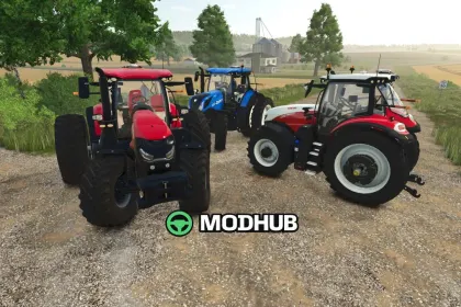 Трактор CNH/Steyr Medium Series US V1.0 для FS25