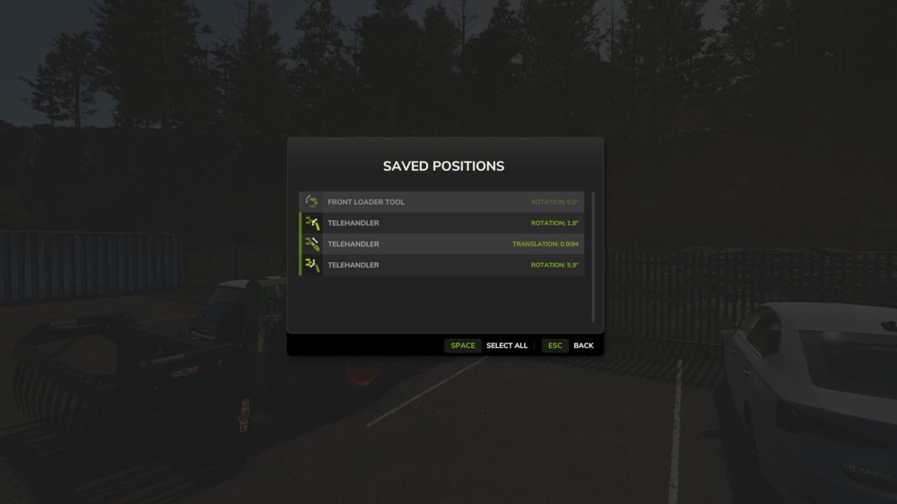Work Tool Positioner — Inteligentne Zachowanie Pozycji Narzędzi dla FS25 - Zrzuty ekranu