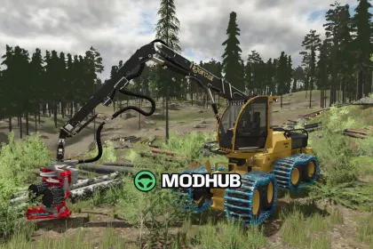Harvester Tigercat 1165 V1.1 for FS25
