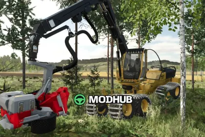 Harvester Tigercat 1165 V1.1 for FS25 — 4