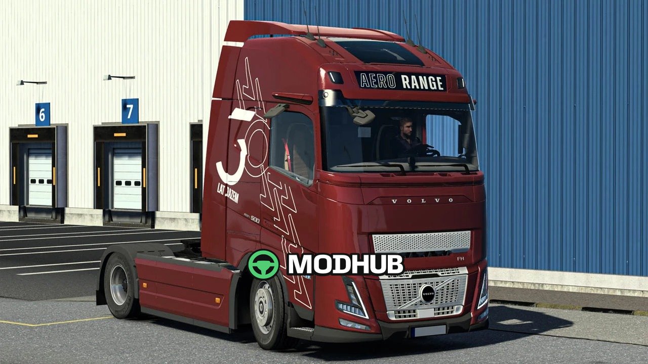 Aero add-on Volvo FH 2022 Aero Addon v1.601 for ETS2