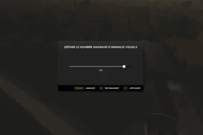 Efektywny More visual animals: Do 2500 Zwierząt w Zagrodzie dla Farming Simulator 25 — 3