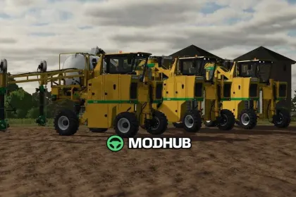 Комбайн OXBO 6030 Rust Edition v1.4 для FS25