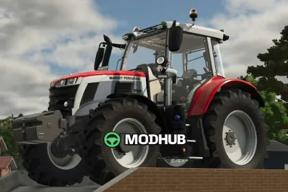 Трактор Massey Ferguson Series 6S Rust Edition v1.5 для FS25