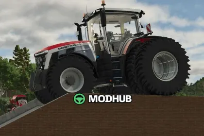 Трактор Massey Ferguson Series 8S Rust Edition v1.5 для FS25