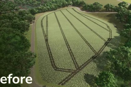 Ефективний Adjust Tramlines For Missions — Точне Налаштування Технологічних Колій для Місій у FS25 — 3