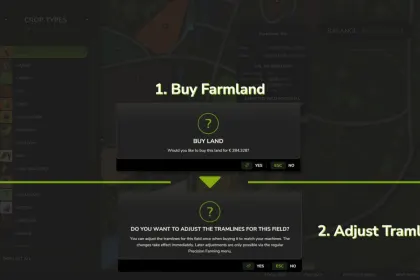 Ефективний Adjust Tramlines For Missions — Точне Налаштування Технологічних Колій для Місій у FS25 — 5