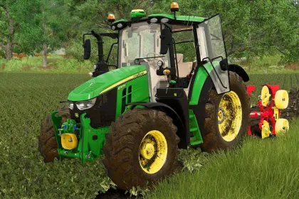 Powerful and Modern Tractor John Deere 6M Series for Farming Simulator 25 — 3