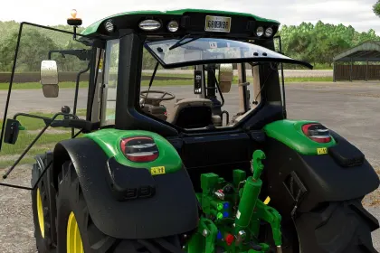 Powerful and Modern Tractor John Deere 6M Series for Farming Simulator 25 — 5