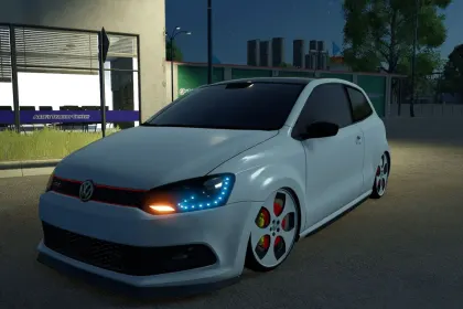 Автомобіль Volkswagen Polo GTI для Farming Simulator 25