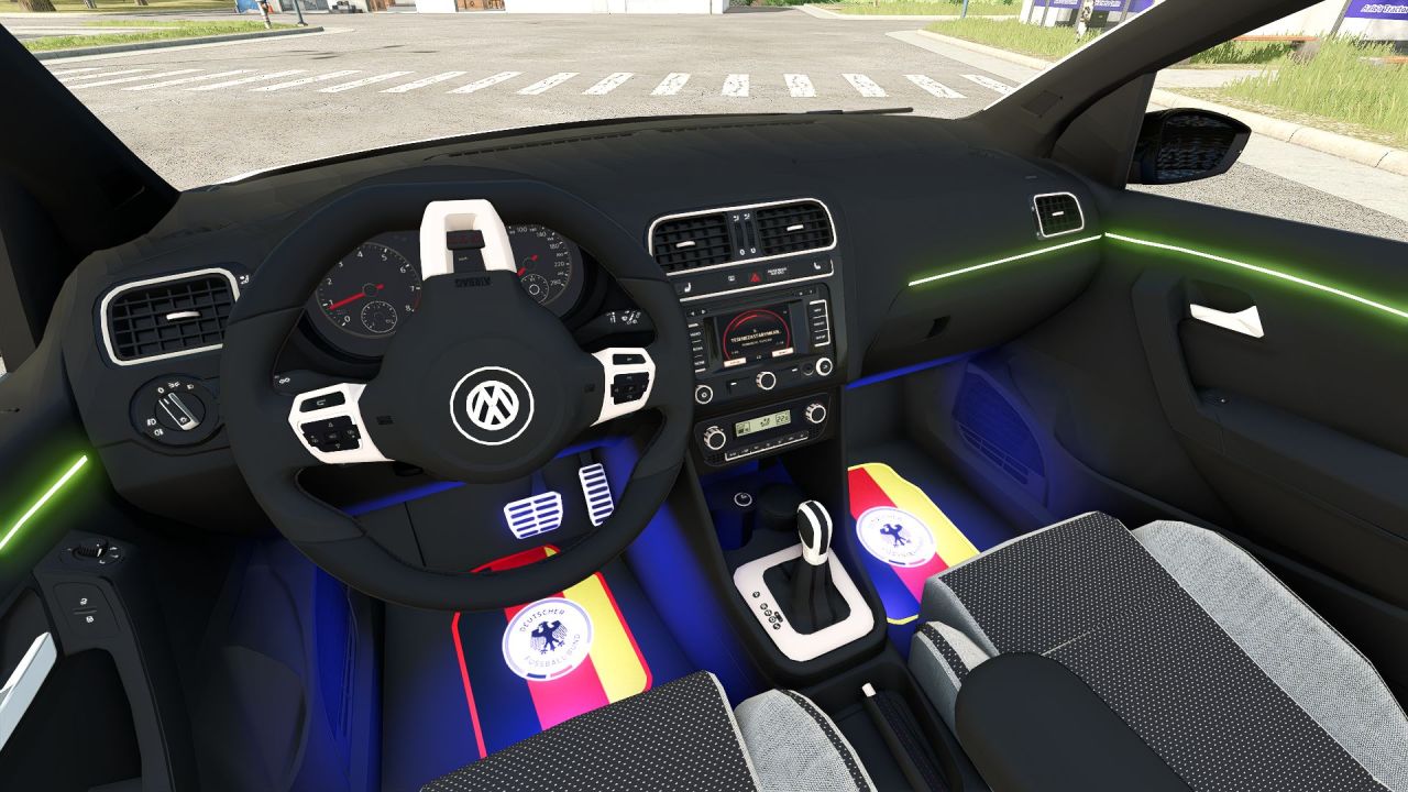 Автомобіль Volkswagen Polo GTI для Farming Simulator 25