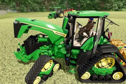 Powerful John Deere 8R Tractor Pack (2019/2022/8RX) for Farming Simulator 25 — 4