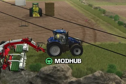 Schwader Reiter RESPIRO R9 Profi Rust Edition v1.3 für FS25 — 2