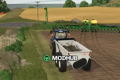 Розкидач гною Kuhn SLC 141 Rust Edition v1.3 для FS25