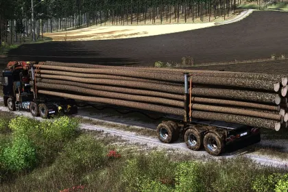 Lkw Holzanhänger Pack für Farming Simulator 25 — 2