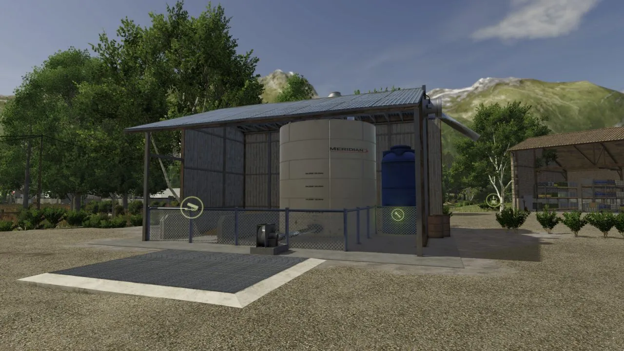 Ефективне Виробництво Fertilizer And Herbicide Production And Sales Outlet — Добрива та Гербіциди з Гною у FS25