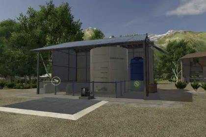 Ефективне Виробництво Fertilizer And Herbicide Production And Sales Outlet — Добрива та Гербіциди з Гною у FS25 — 1