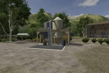 Ефективне Виробництво Fertilizer And Herbicide Production And Sales Outlet — Добрива та Гербіциди з Гною у FS25 — 2