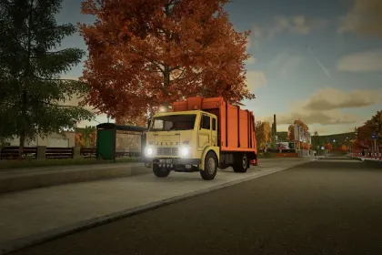 Громадський сміттєвоз Jelcz 315M для Farming Simulator 22