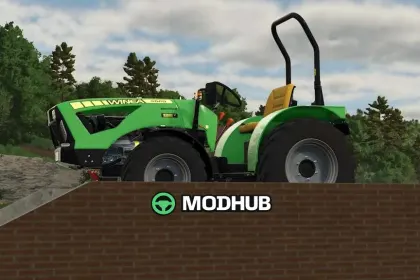Трактор Salek Winea 57 HTD Excellent Rust Edition v1.4 для FS25