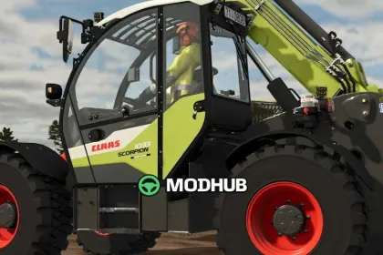 Telehandler CLAAS SCORPION 1033 Rust Edition v1.4 for FS25