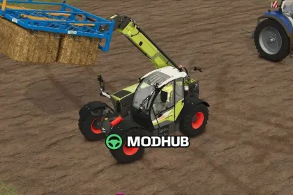 Teleskoplader CLAAS SCORPION 1033 Rust Edition v1.4 für FS25 — 2