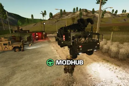 Крановий вантажний MAN KAT1 6×6 V1.0 для FS25