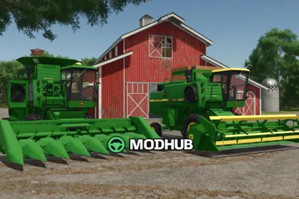 Комбайн John Deere 6620 V1.0 для FS25
