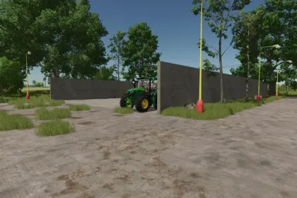 Міцні Бетонні BunkerSilos Concrete BunkerSilos для FS25 — 6 Розмірів для Силосу — 1