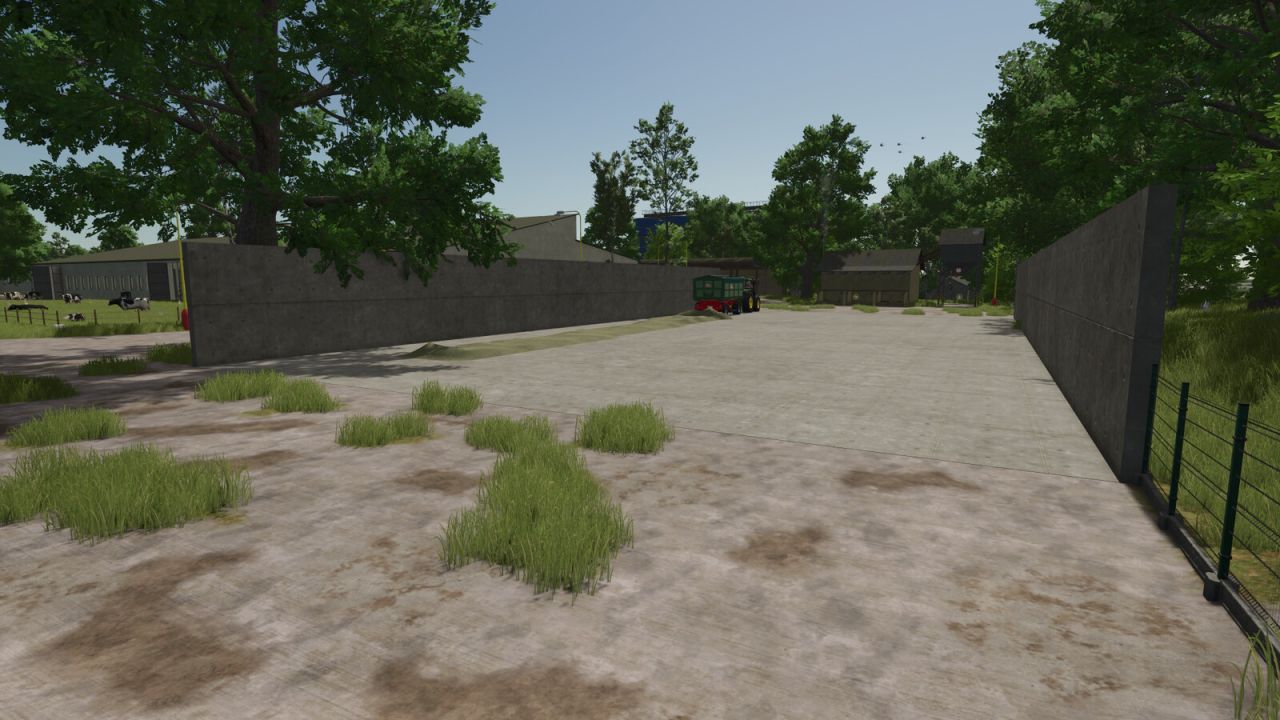 Міцні Бетонні BunkerSilos Concrete BunkerSilos для FS25 — 6 Розмірів для Силосу - Скріншоти