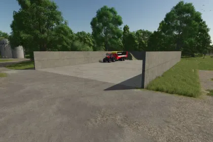 Міцні Бетонні BunkerSilos Concrete BunkerSilos для FS25 — 6 Розмірів для Силосу — 5