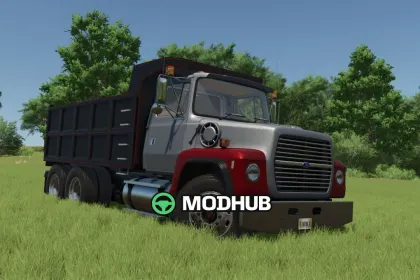 Самоскид 1991 Ford L9000 Dump V1.1 для FS25
