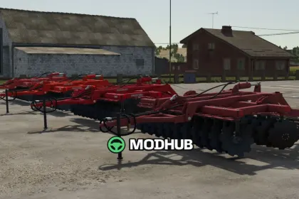 Дискова борона Pallada 3200 V1.0 для FS25
