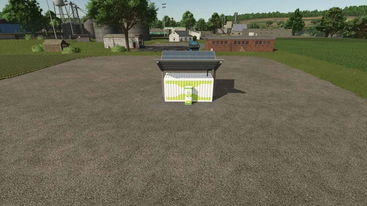 Ефективна Зарядна Станція Charging Station With Solar Panels And Storage + Електропаливний Причіп