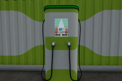 Ефективна Зарядна Станція Charging Station With Solar Panels And Storage + Електропаливний Причіп — 5