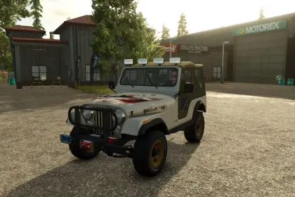 Jeep CJ5 Renegade 1983 для Farming Simulator 25