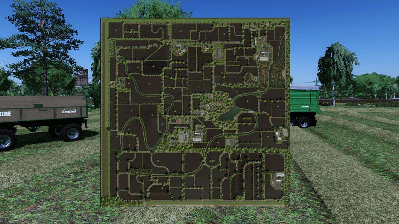 Нова Карта North March Reloaded для Farming Simulator 25 — 125 Полів, Ферми та Виробництва