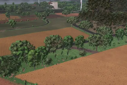 Нова Карта North March Reloaded для Farming Simulator 25 — 125 Полів, Ферми та Виробництва — 6