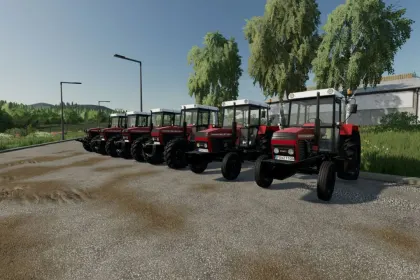 Zetor/ZTS UR4 Traktoren-Paket für Farming Simulator 22 — 4