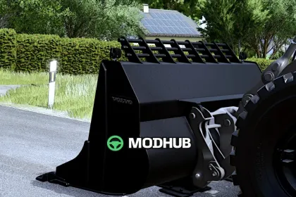 Volvo Radlader Schaufel (IC) v1.0 wheel loader bucket for FS25