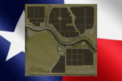 Legendäre Karte Panhandle Caprock für Farming Simulator 25 — Große Felder, Plateaus und Wälder — 2